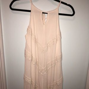 Target Cream shift dress